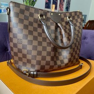 Louis Vuitton Siena MM in Damier Ebene